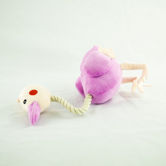 Zugo Plush Dog Toy - Ostrich