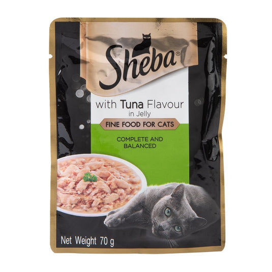 Sheba With Tuna Flavour in Jelly