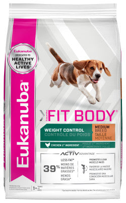 Eukanuba Adult Fit Body Weight Control: Medium Breed