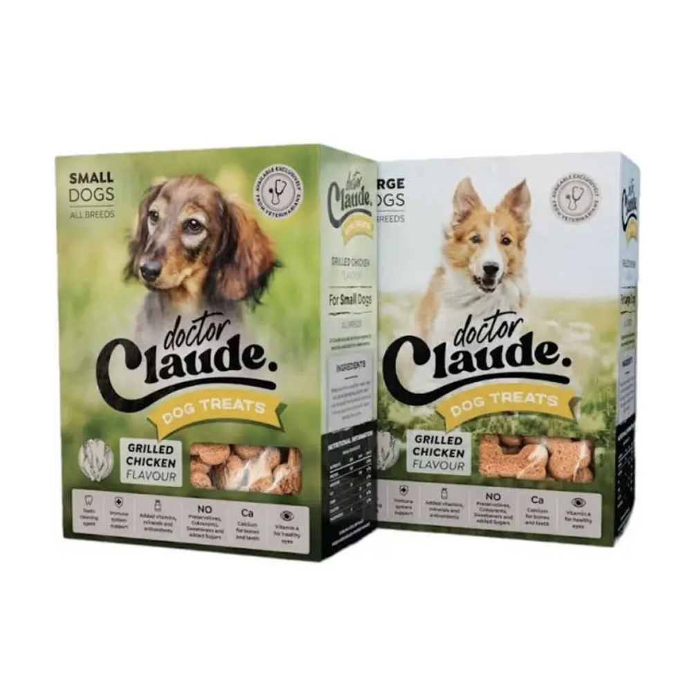 Doctor Claude Grilled Chicken Dog Biscuits JustforPets