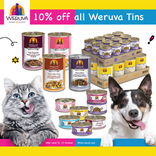 Weruva Tins 10% Off