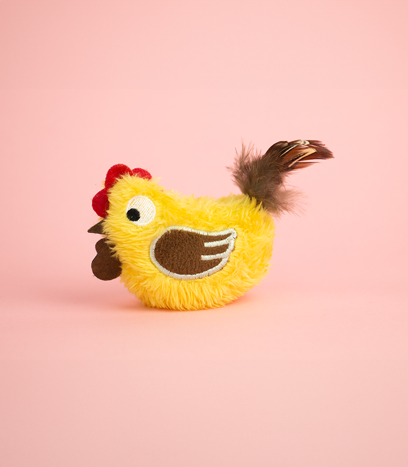 Load image into Gallery viewer, Zugo Plush Cat Toy - Rooster
