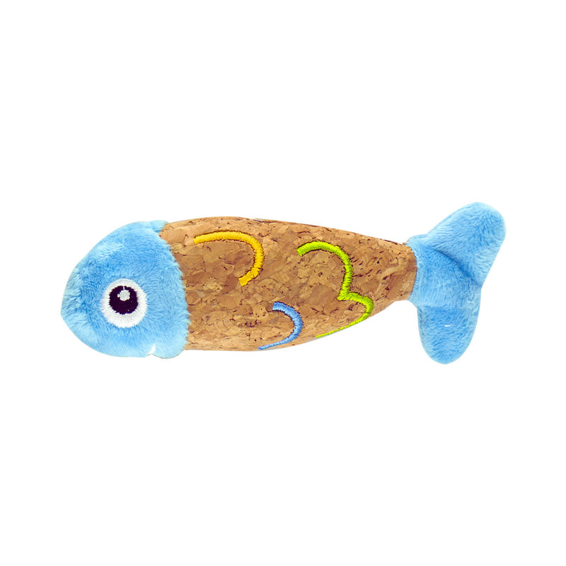 Load image into Gallery viewer, Zugo Plush Cat Toy - Fish
