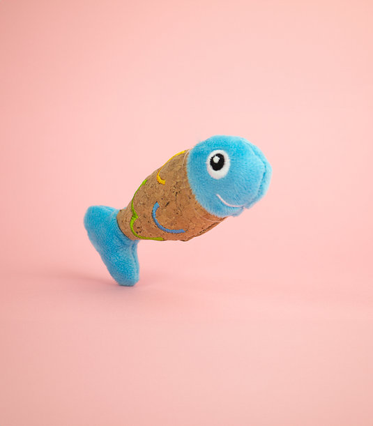 Zugo Plush Cat Toy - Fish