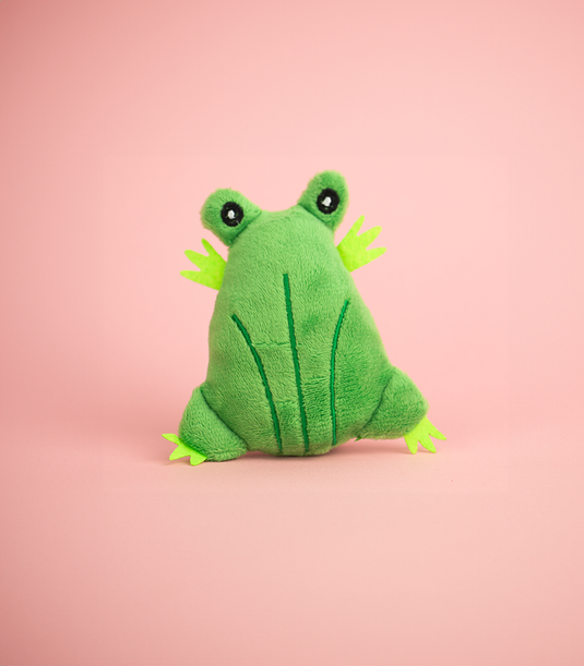 ZugoPlush Cat Toy - Frog