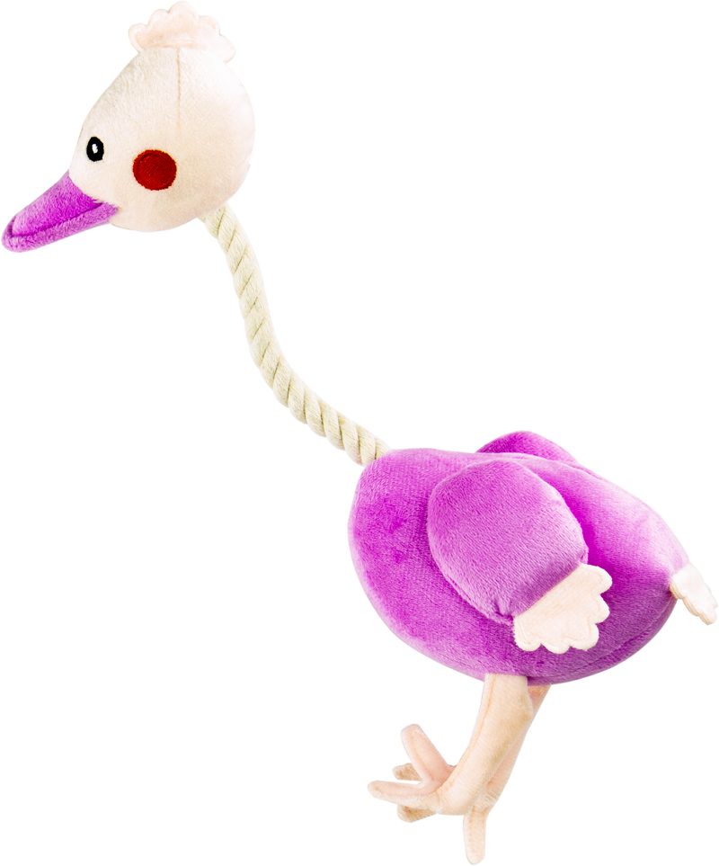 Load image into Gallery viewer, Zugo Plush Dog Toy - Ostrich
