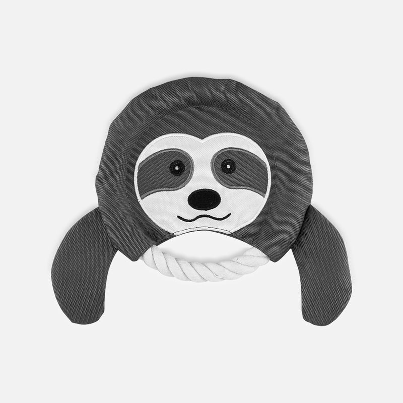 Load image into Gallery viewer, Zugo Plush Dog Toy - Frisbee Sloth

