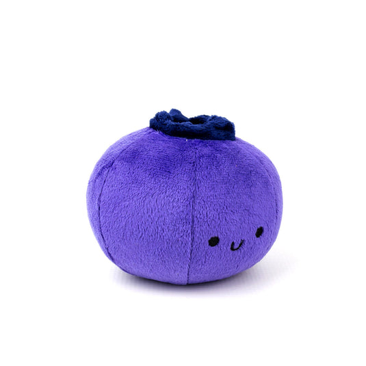 Zugo Snuggle Bites Plush Blueberry Dog Toy