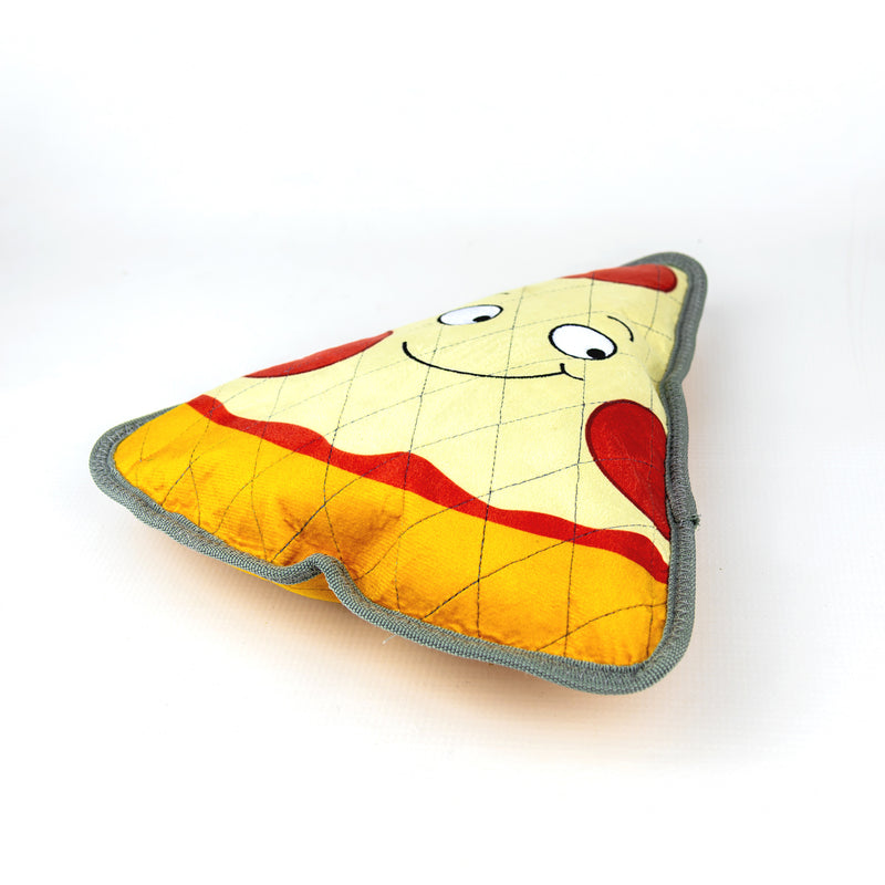 Load image into Gallery viewer, Zugo Snuggle Bites Plush Pizza Slice Dog Toy
