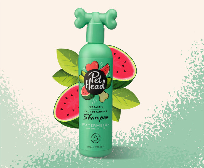 Pet Head Furtastic Knot Detangler Watermelon Shampoo