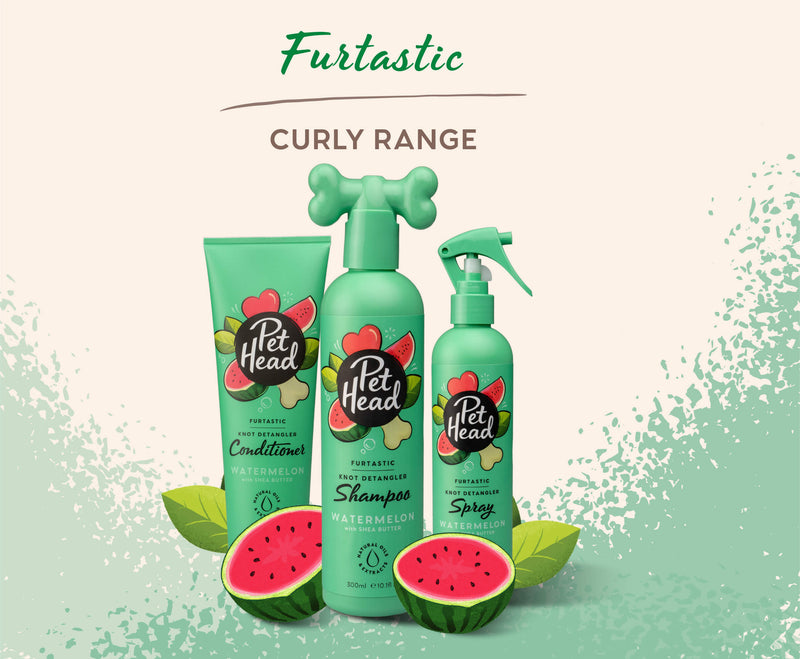 Load image into Gallery viewer, Pet Head Furtastic Knot Detangler Watermelon Shampoo
