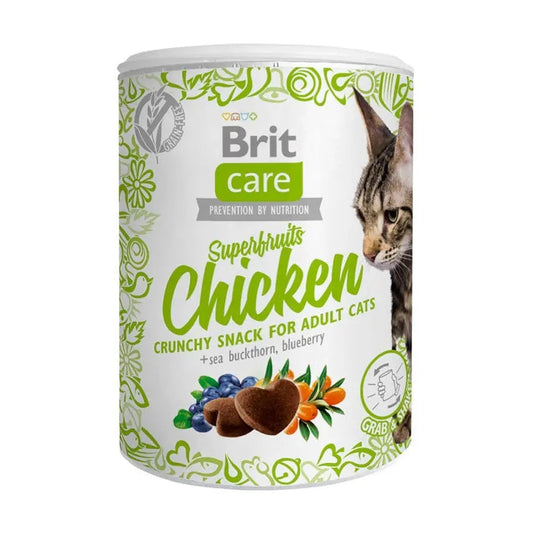 Brit Care Adult Superfruits Chicken Cat Snack