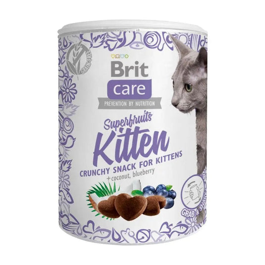 Brit Care Superfruits Crunchy Kitten Snacks