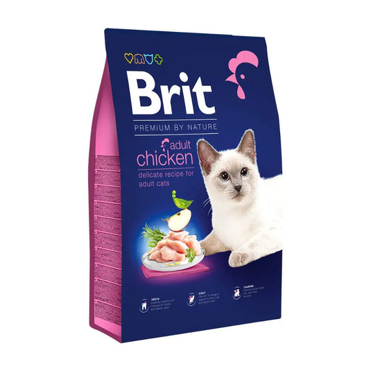 Brit Premium Adult Cat Chicken Dry Food
