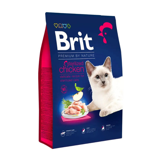 Brit Premium Sterilised Adult Cat Chicken Dry Food