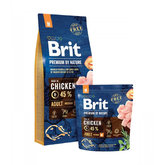 Brit Premium Dog Dry Food Adult Medium