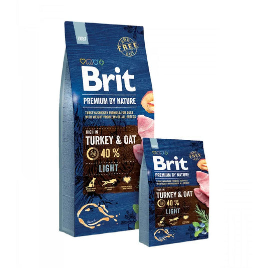 Brit Premium Dog Dry Food Light Turkey and Oat