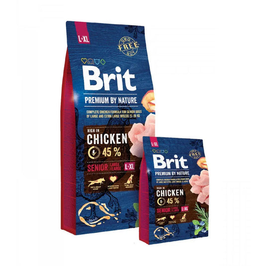 Brit Premium Dog Dry Food Senior Large & X-Large