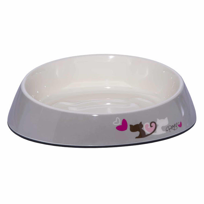 Rogz Catz Fishcake Melamine Bowl