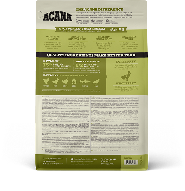 Load image into Gallery viewer, Acana Highest Protein Cat Grasslands
