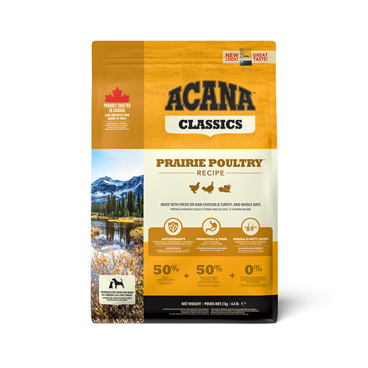 Acana Classics Prairie Poultry Dog – JustforPets1