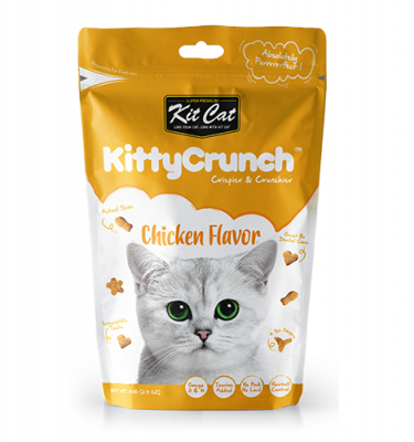 Load image into Gallery viewer, Kit Cat Kitty Crunch Cat Treats 60g
