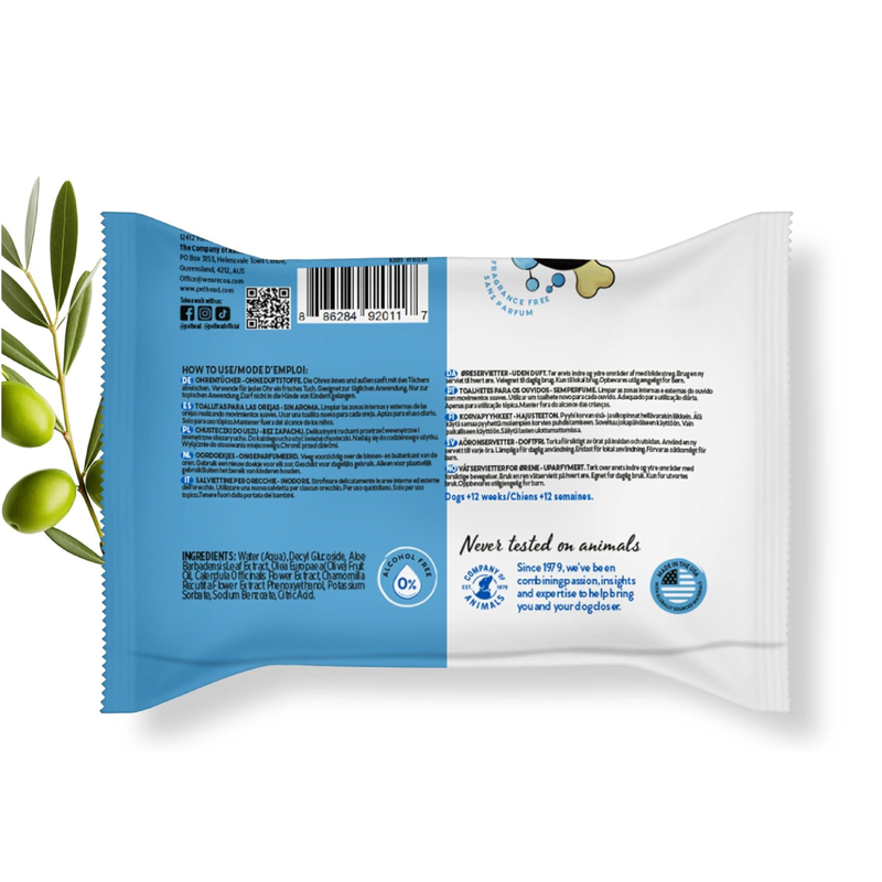 Load image into Gallery viewer, Pet Head Health Cat and Dog Ear Wipes
