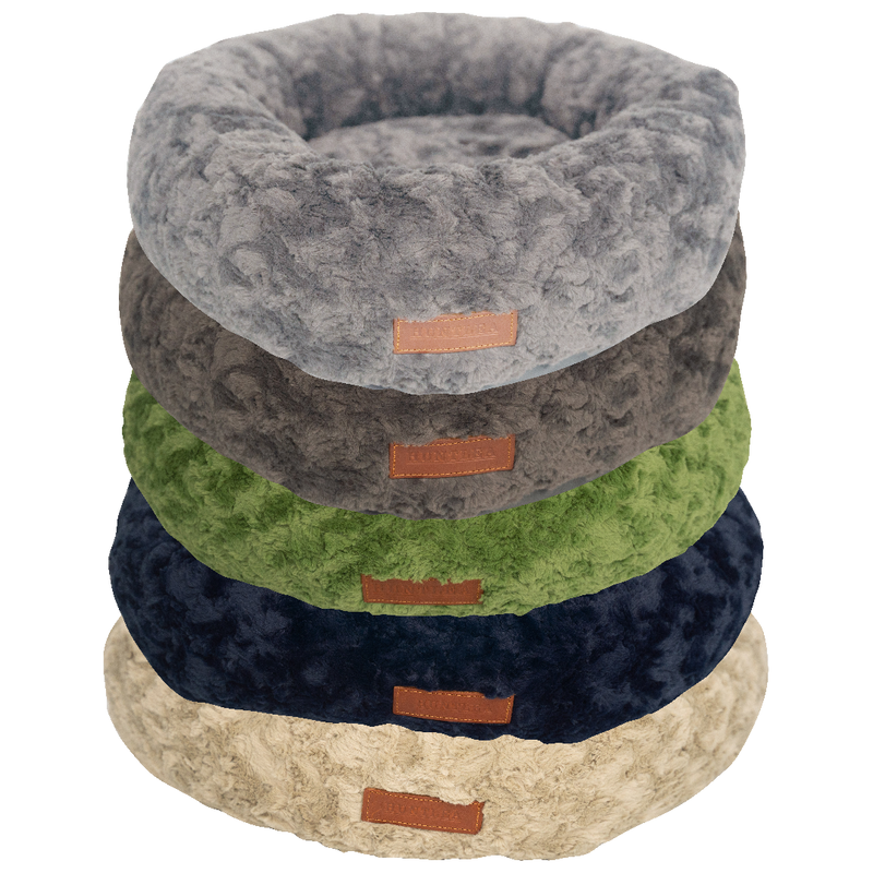 Load image into Gallery viewer, Huntlea Calming Kuddler Round Dog Bed
