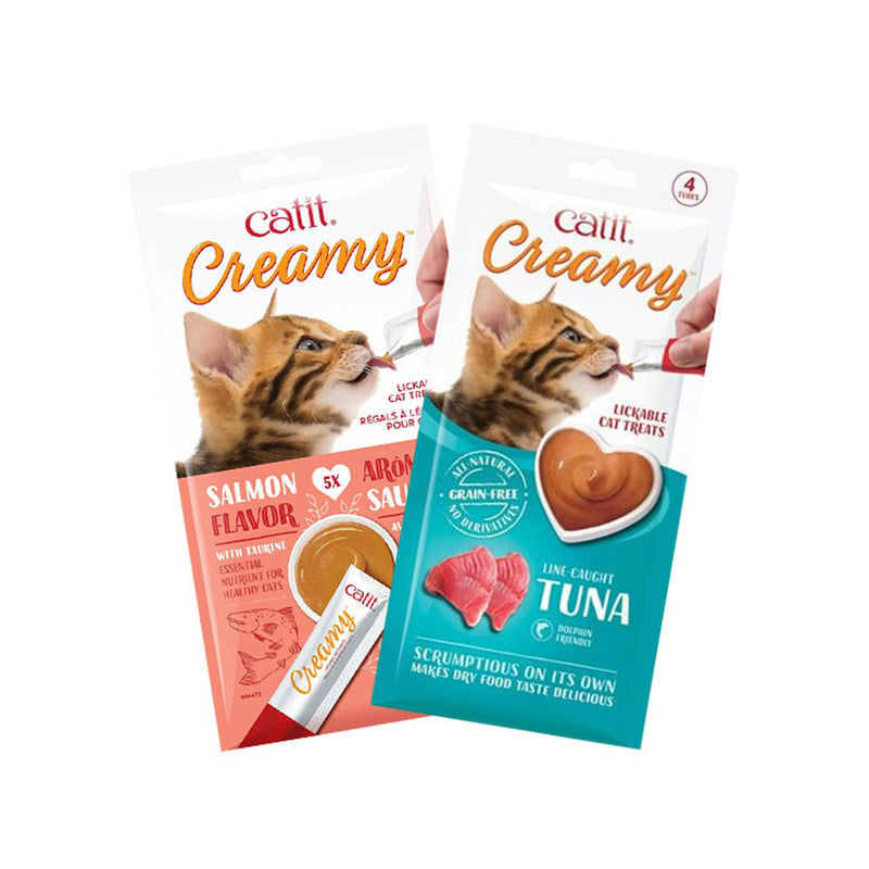 Load image into Gallery viewer, Catit Creamy Cat Treats - 5 Pack
