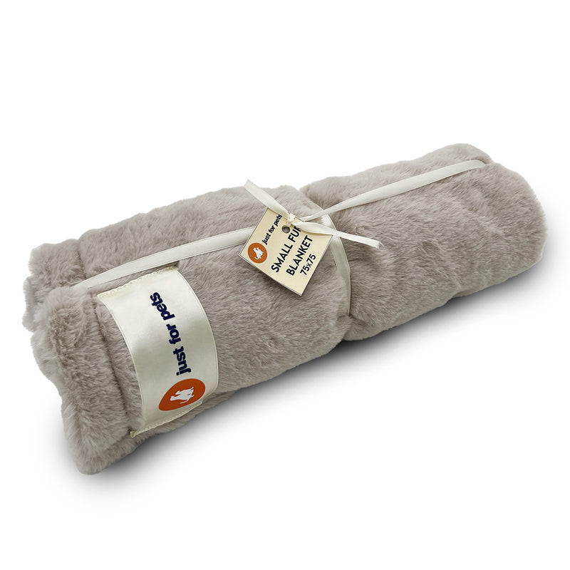 Load image into Gallery viewer, Luxury Fur Pet Blankets: Cream
