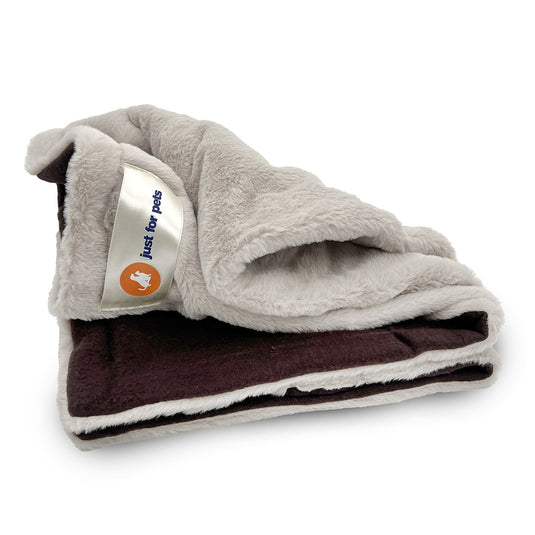 Luxury Fur Pet Blankets: Cream