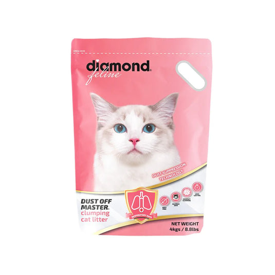 Diamond Feline Dust Off Master Cat Litter 4kgs