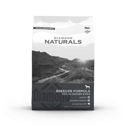 Diamond Naturals Breeder Formula: Rich in Chicken & Rice