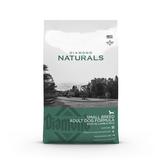 Diamond Naturals Small Breed Adult Dog Formula: Rich in Lamb & Rice