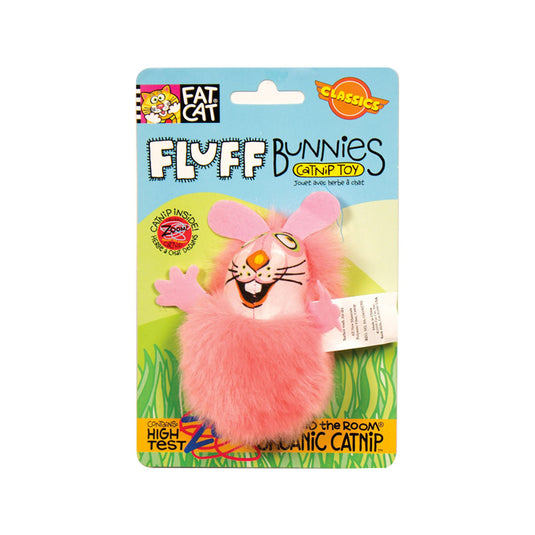 FAT CAT Classic Fluff Bunnies Cat Toy