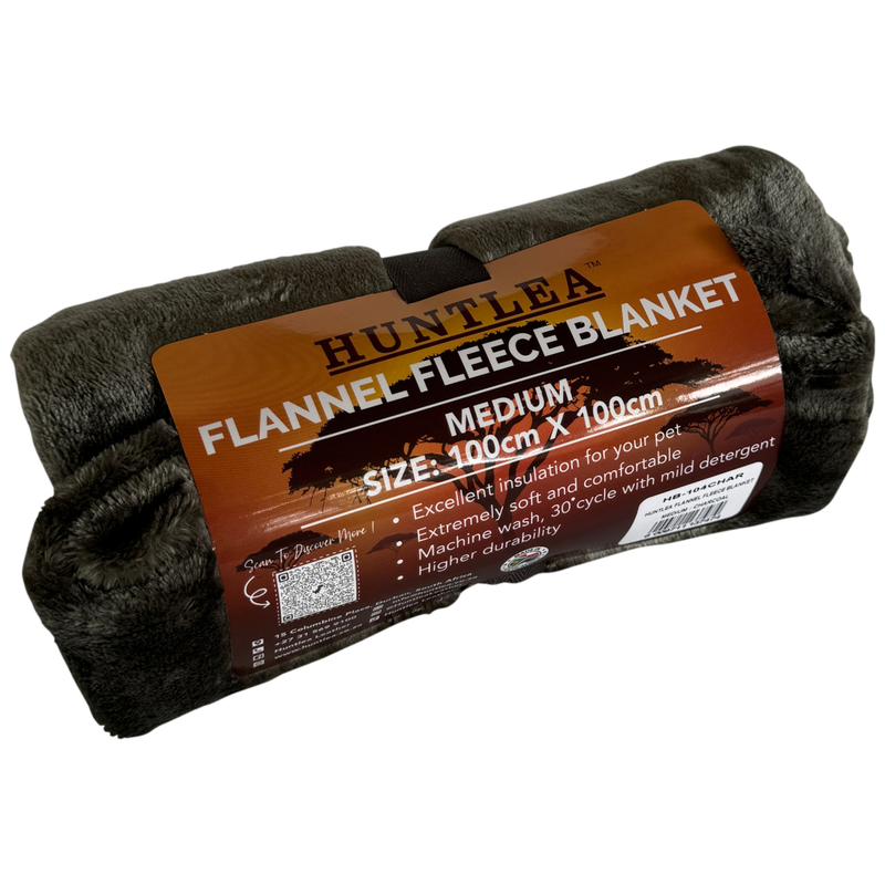 Load image into Gallery viewer, Huntlea Flannel Fleece Dog Blanket
