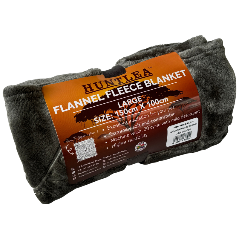 Load image into Gallery viewer, Huntlea Flannel Fleece Dog Blanket
