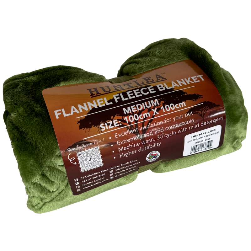 Load image into Gallery viewer, Huntlea Flannel Fleece Dog Blanket
