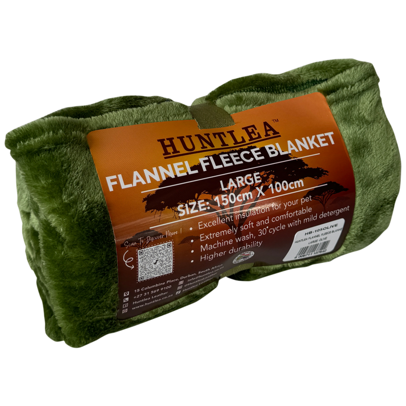 Load image into Gallery viewer, Huntlea Flannel Fleece Dog Blanket
