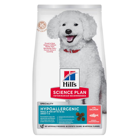 Hill's Science Plan Small & Mini Adult Hypoallergenic Salmon