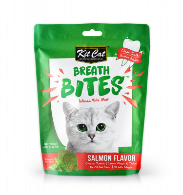 Load image into Gallery viewer, Kit Cat Breath Bites Cat Treats 60G
