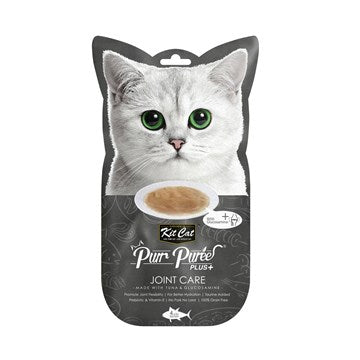 Kit Cat Purr Puree Plus+ Joint Care Tuna & Glucosamine (4 x 15G)