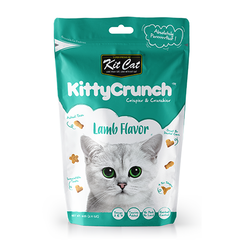 Load image into Gallery viewer, Kit Cat Kitty Crunch Cat Treats 60g
