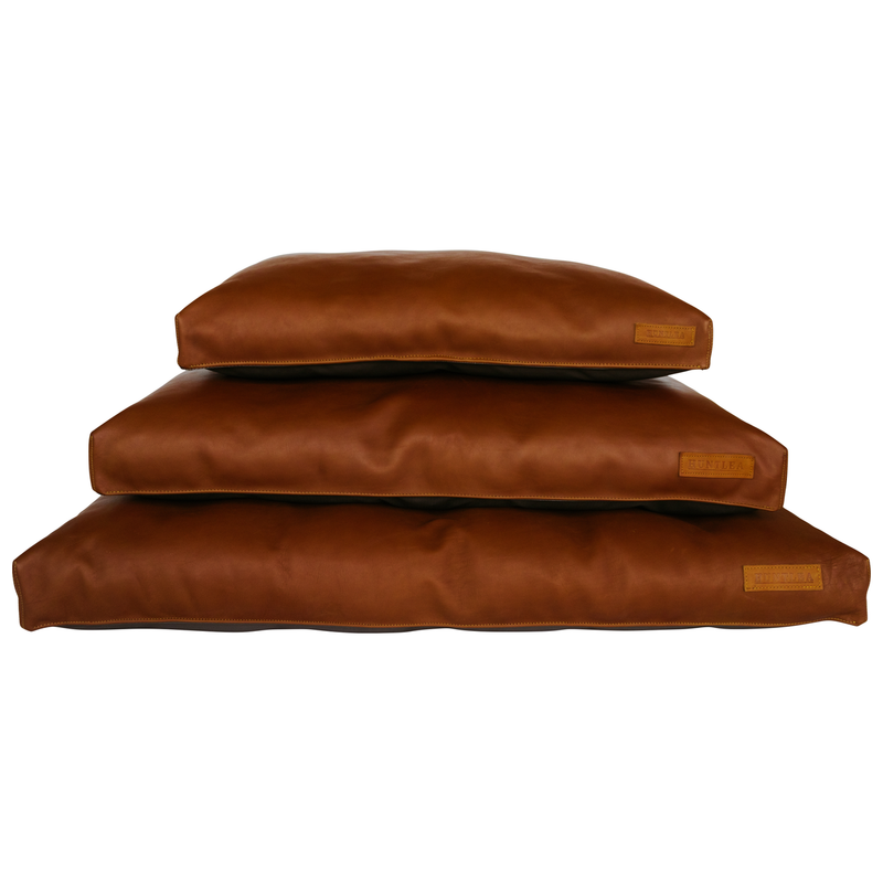 Load image into Gallery viewer, Huntlea Leather Luxury Napper Matlow Dog Bed
