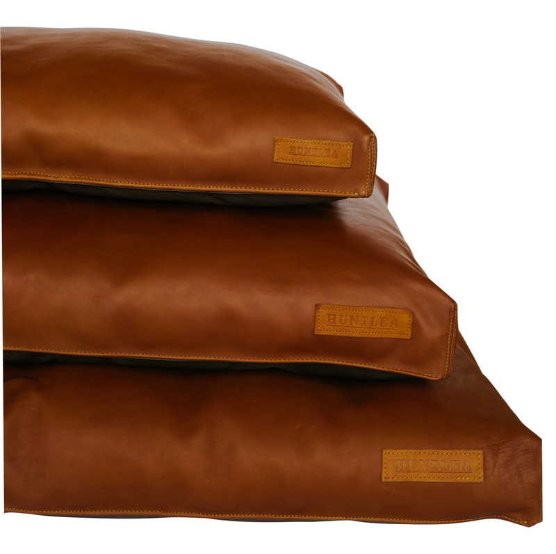 Load image into Gallery viewer, Huntlea Leather Luxury Napper Matlow Dog Bed
