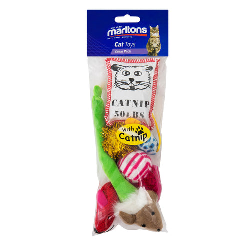 Marltons Cat Nip Value Pack Toys Large
