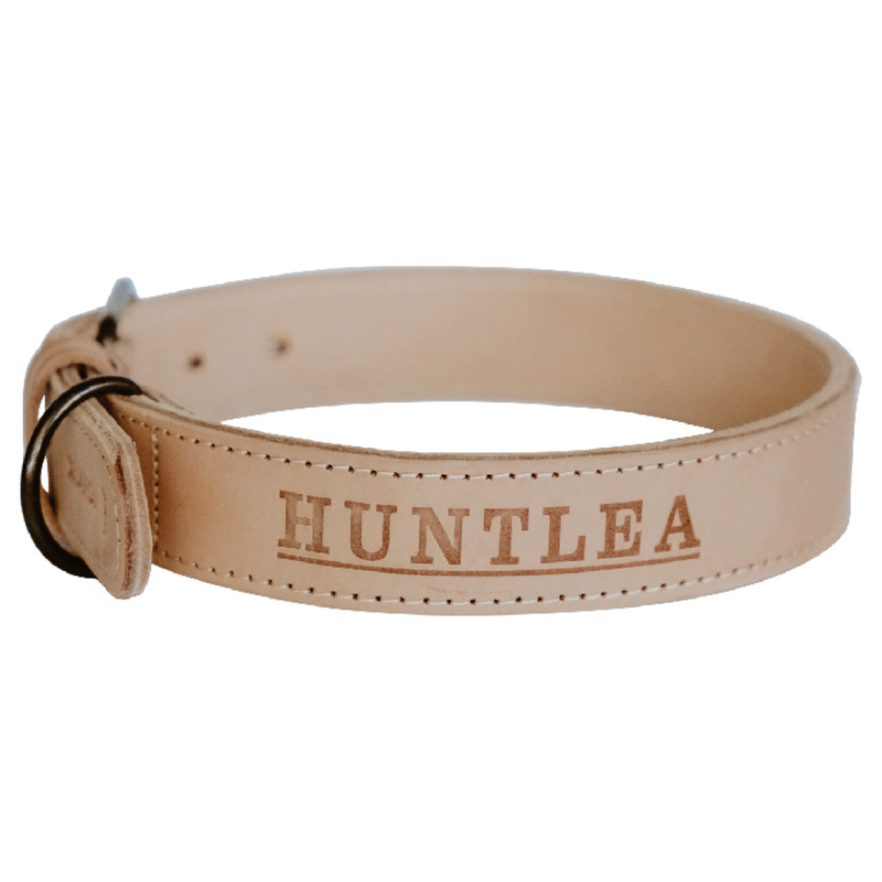 Load image into Gallery viewer, Huntlea Impala Mighty Plain Dog Leather Collar
