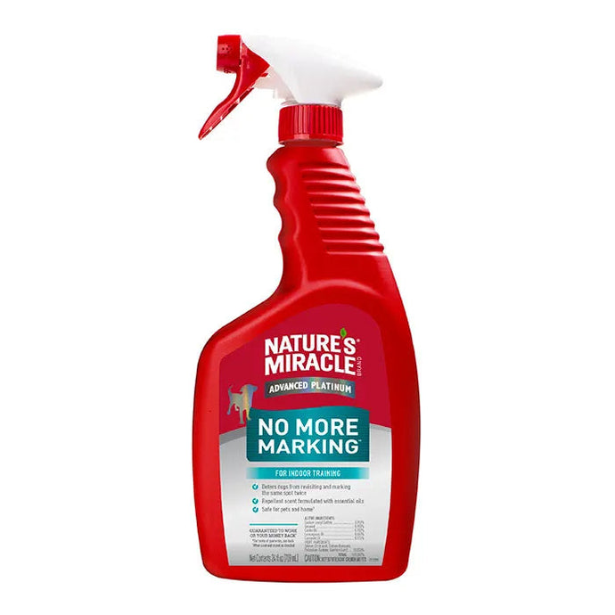 Nature's Miracle Advanced Dog No More Marking Stain and Odour Remover Spray with Repellent 709ml