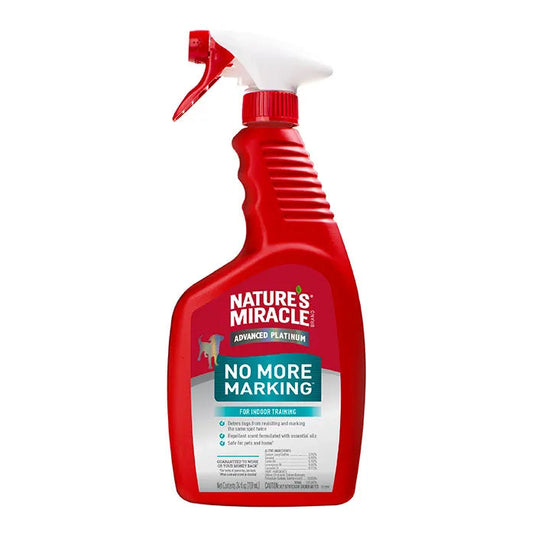 Nature's Miracle Advanced Dog No More Marking Stain and Odour Remover Spray with Repellent 709ml