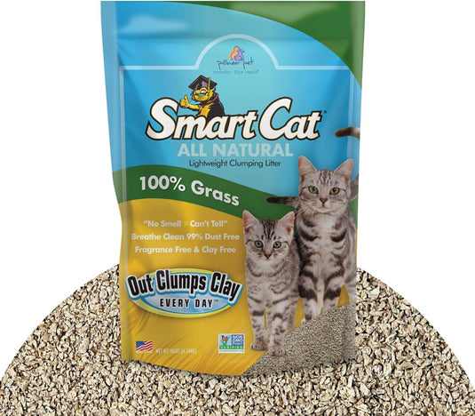 SmartCat All Natural Clumping Litter – JustforPets